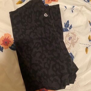 camo (cheetah) lululemon leggings
